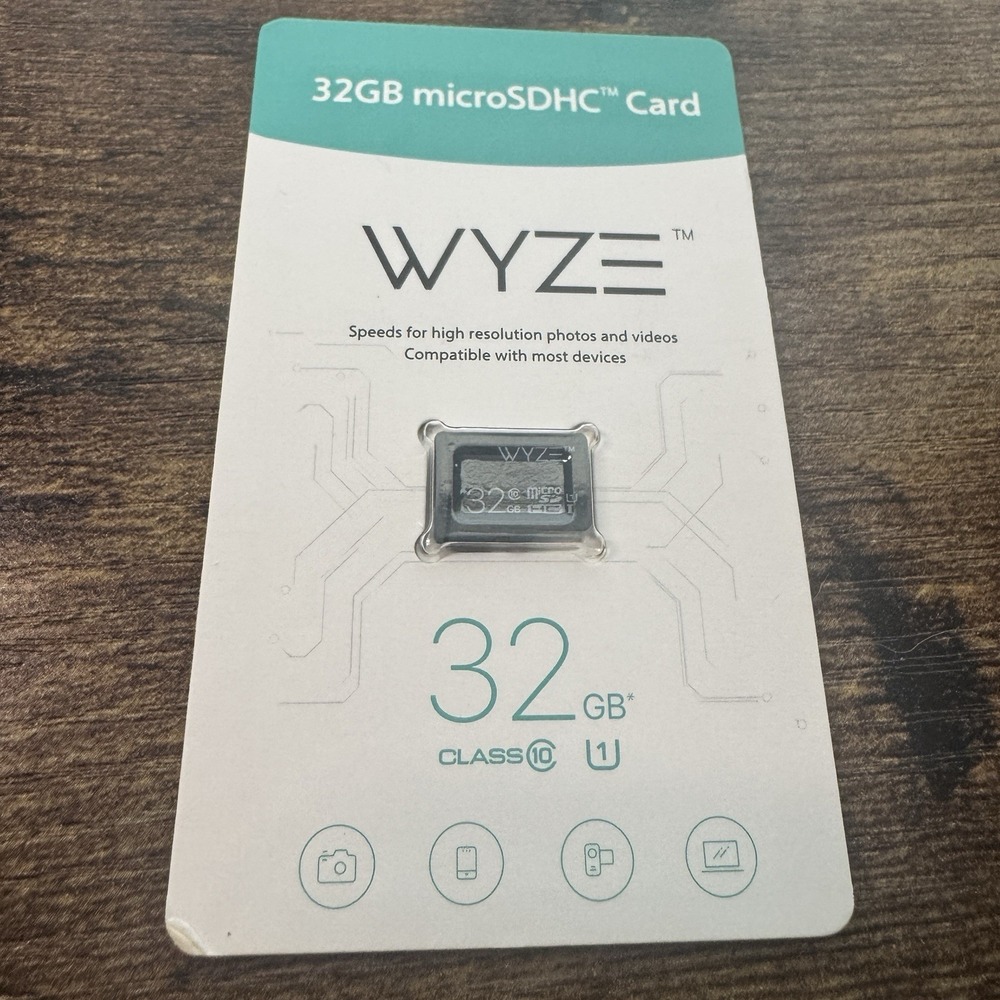 NEW OEM WYZE 32GB microSDXC Card Expandable Storage Class 10 micro SD Black
